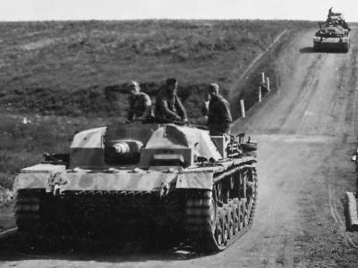 German assault guns StuG III 3