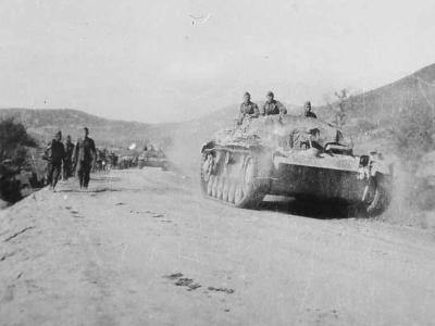 StuG III Ausf B on road