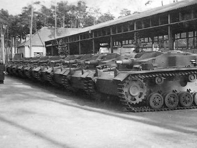 StuG III Ausf E guns