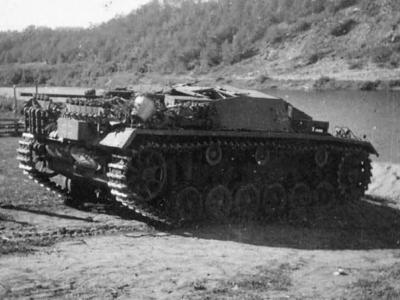 StuG III rear