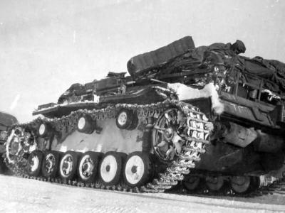 StuG III rear view