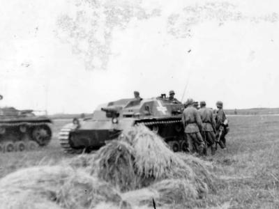 German assault guns StuG III 35