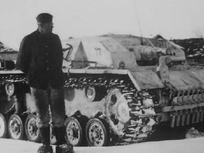 StuG III with winterketten tracks