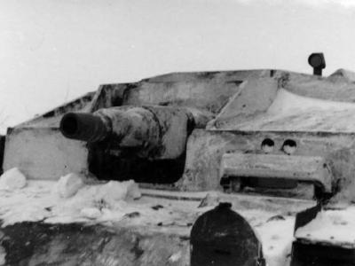 Sturmgeschutz III in winter 2