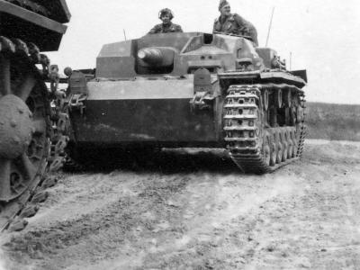 Sturmgeschutz StuG III Ausf B front view