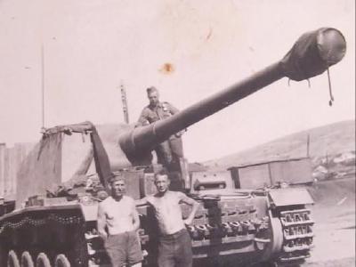 German self-propelled anti-tank gun Sturer Emil 4