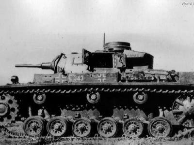 Captured Tauchpanzer III „343” Kubinka 1941 2