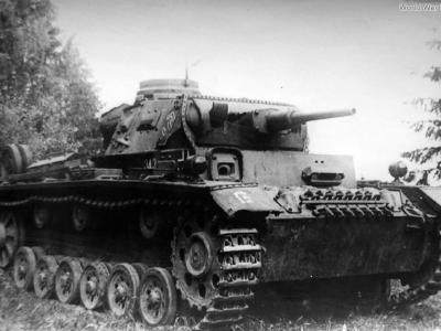 Captured Tauchpanzer III „343” at Kubinka 1941