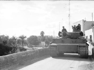 Afrika Korps Tiger number 112 of Schwere Panzer Abteilung 501