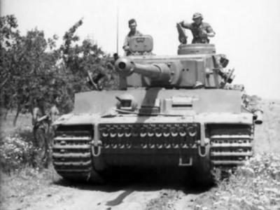 Panzer VI Tiger 131 of schwere Panzer Abteilung 504 Tunisia DAK