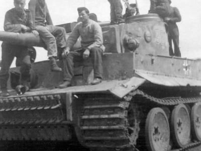 Panzer VI Tiger 921 of 3rd SS Panzergrenadier Division Totenkopf