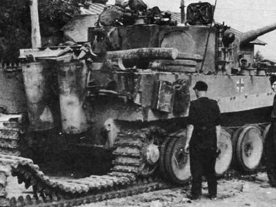 PzKpfw VI Tiger code A32 of the III Battalion Panzer Regiment Grossdeutschland