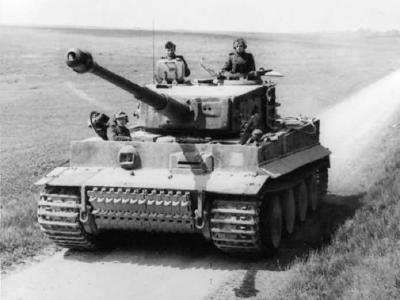 Panzer VI Tiger number 323 of Schwere SS-Panzer-Abteilung 101 France