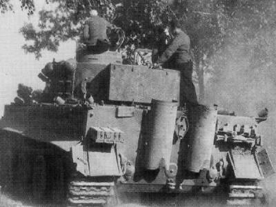 Tiger 311 of the of schwere Panzer-Abteilung 502 (502nd Heavy Tank Battalion) – rear view