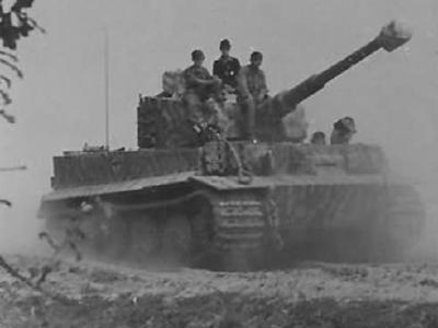 Tiger tank of the schwere panzer abteilung 509 Eastern Front