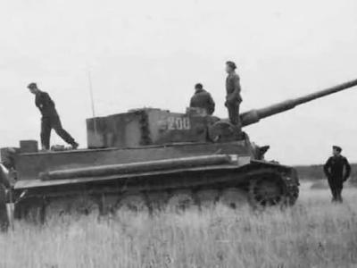 Tiger tank schwere Panzer Abteilung 505 200