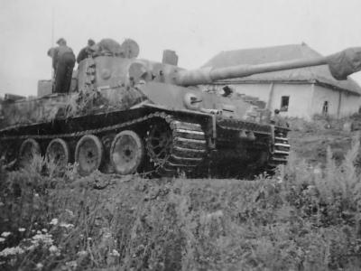 Tiger tank 232 of schwere Panzer Abteilung 505