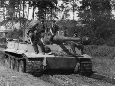 Tiger tank 334 of schwere panzer abteilung 502