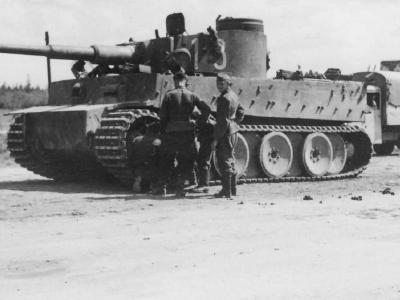 Tiger tank schwere panzer abteilung 502 number 13