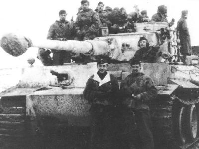 Otto Carius and his Tiger