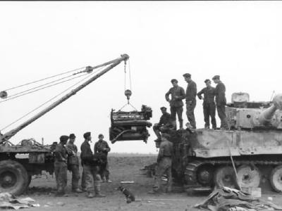 Panzer VI Tiger I code A31 of the III/Panzer Regiment Grossdeutschland