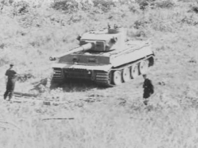 Panzer VI Tiger of Schwere Panzer-Abteilung 503, tank number 321 5