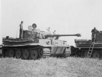 Tiger I of the Panzer-Regiment Grossdeutschland, tank number 23
