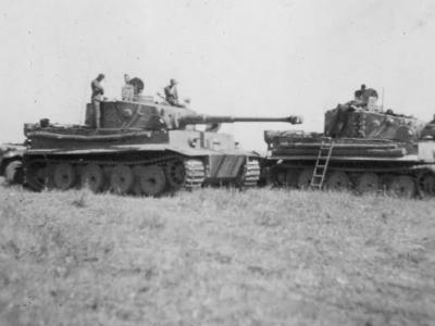 Tigers I of the Panzer-Regiment Grossdeutschland