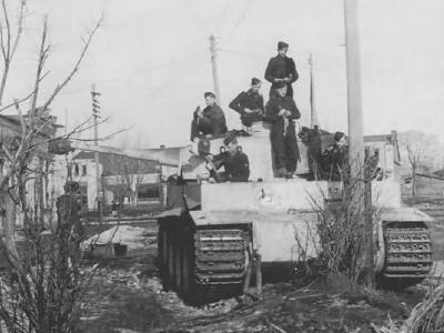 Tiger I number 832 of 8/SS Panzer Regiment 2 Das Reich, 1942/43