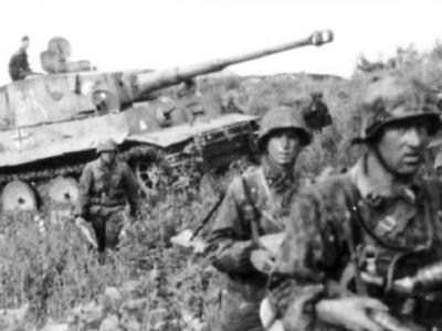 Panzer VI Tiger code S11 of Schwere Panzerkompanie SS-Panzer Regiment 2 Das Reich Kursk