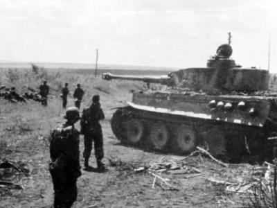 Panzer VI Tiger S34 of Schwere Panzerkompanie SS-Panzer Regiment 2 Das Reich Kursk 1943