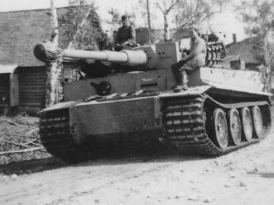 Tiger Schwere Panzer Abteilung 502 near Leningrad