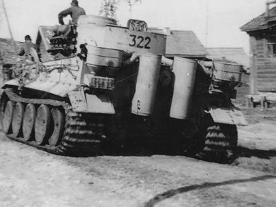 Tiger number 322 Schwere Panzer Abteilung 502 Russia