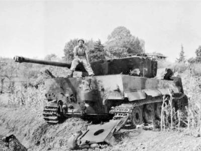 Tiger tank of the 508th Heavy Panzer Battalion (Late Production)