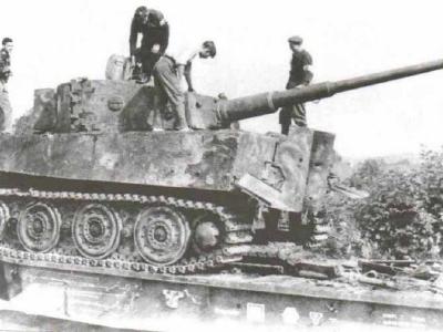 Tiger Ausf E of the Schwere Panzer-Abteilung 503. France 1944