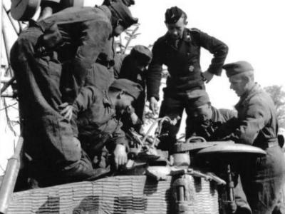 Hungarian Tiger tank number 115