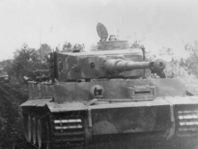 Tiger tank coded C01 of the III/Panzer Regiment Grossdeutschland