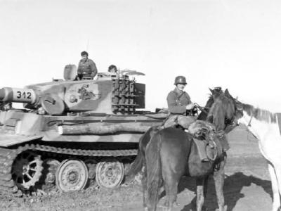 PzKpfw VI Tiger Ausf. E of the Schwere Panzer-Abteilung 505, tank number 312