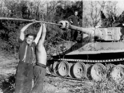 Early production heavy tank Tiger I of the Schwere Panzer Abteilung 502, tank number 314
