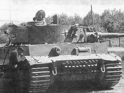 Panzer VI Tiger of Schwere Panzer-Abteilung 503, tank number 322