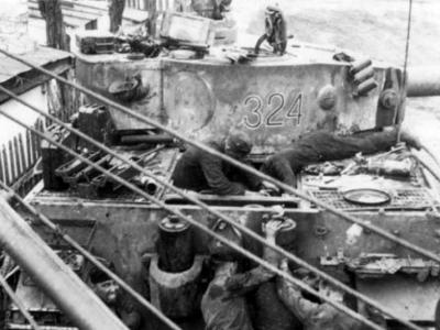 Panzer VI Tiger of Schwere Panzer-Abteilung 503, tank number 324