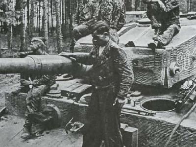 Panzer VI Tiger of 9./SS-Panzerregiment 3 Totenkopf, tank number 901