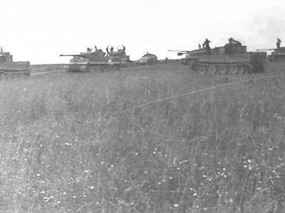 Tiger tanks in combat Bjelgorod 1943
