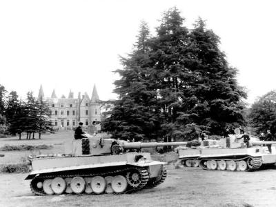 Tiger tanks of Schwere Panzer Abteilung 502 France