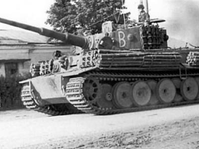 befehls Tiger code B of Schwere Panzer Abteilung 507, Eastern front 1944 – side view