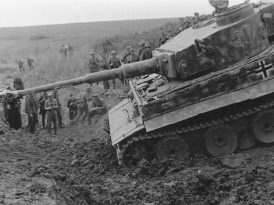 Panzer VI Tiger of Schwere Panzer-Abteilung 503, tank number 311 1943