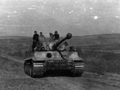Tiger number 831 of the SS Division Das Reich