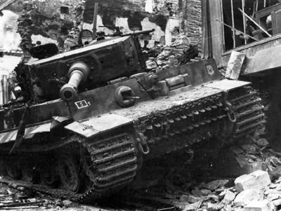 Tiger Ausf E of schwere SS-Panzer-Abteilung 101, tank number 111 – Villers Bocage Normandy 1944 France