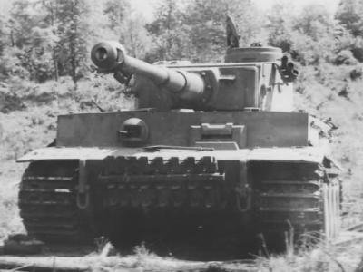 Tiger tank 324 of the of schwere Panzerabteilung 503, 1943