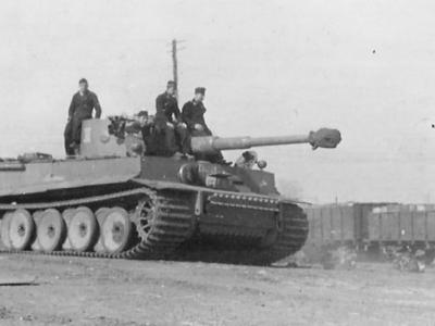 Tiger I tank code II of Schwere Panzer-Abteilung 505 1943